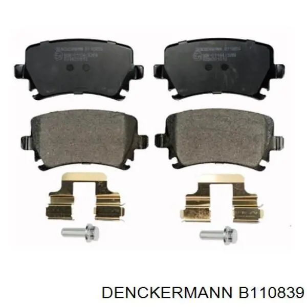 B110839 Denckermann Колодки передние