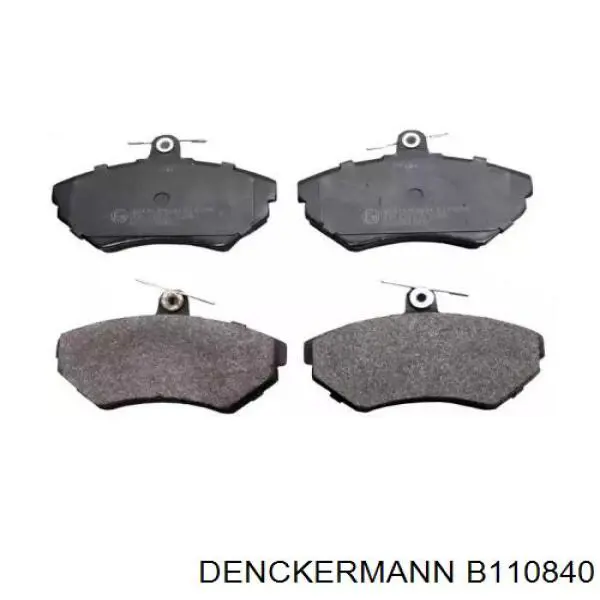 B110840 Denckermann колодки тормозные передние дисковые