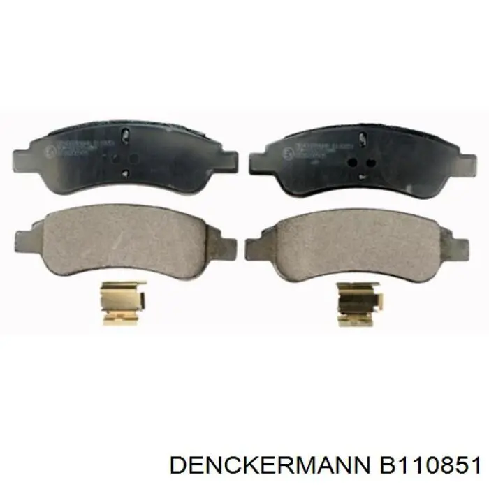 B110851 Denckermann Колодки передние