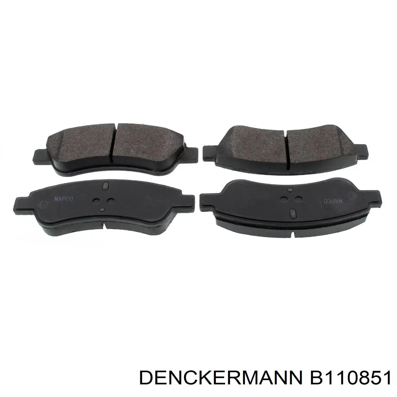 Колодки Denckermann B110851 цена, от 15.73 USD