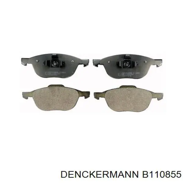 B110855 Denckermann колодки тормозные передние дисковые