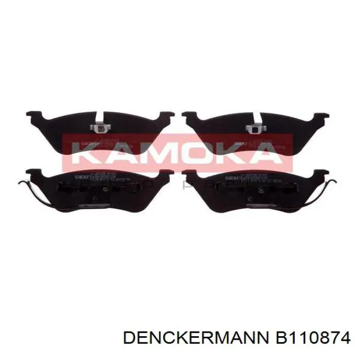 Колодки дисковые  Denckermann B110874 цена, от 20.35 USD