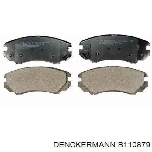 B110879 Denckermann колодки тормозные передние дисковые