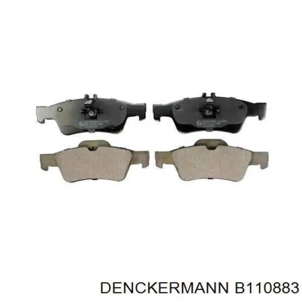 Колодки дисковые  Denckermann B110883 цена, от 15.92 USD