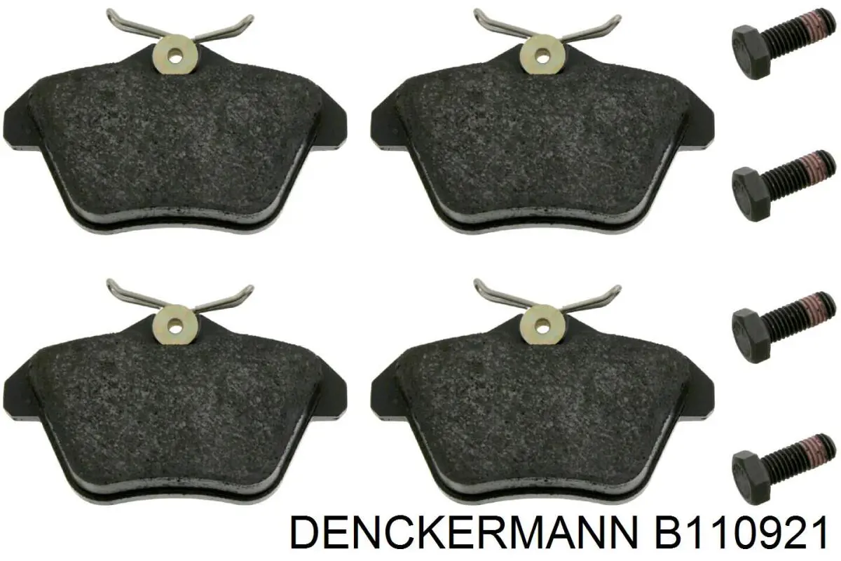 Колодки дисковые  Denckermann B110921 цена, от 14.57 USD