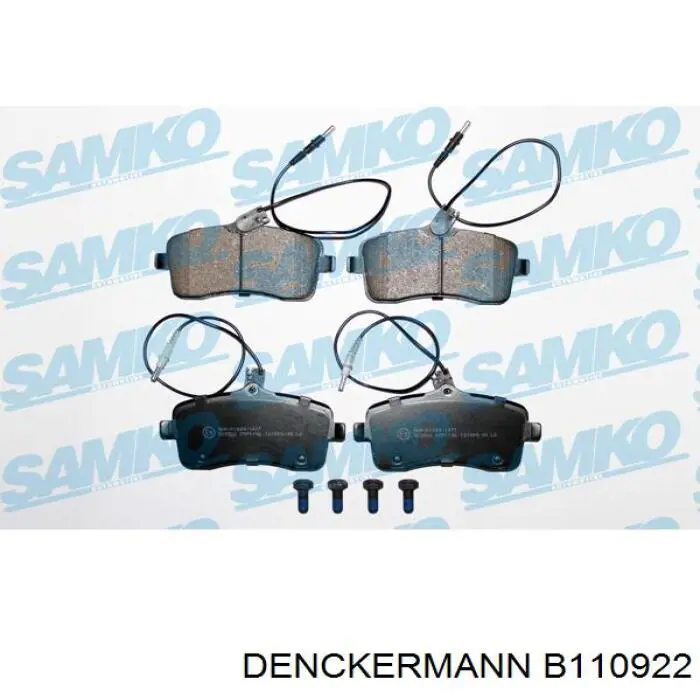 Колодки Denckermann B110922 цена, от 21.11 USD