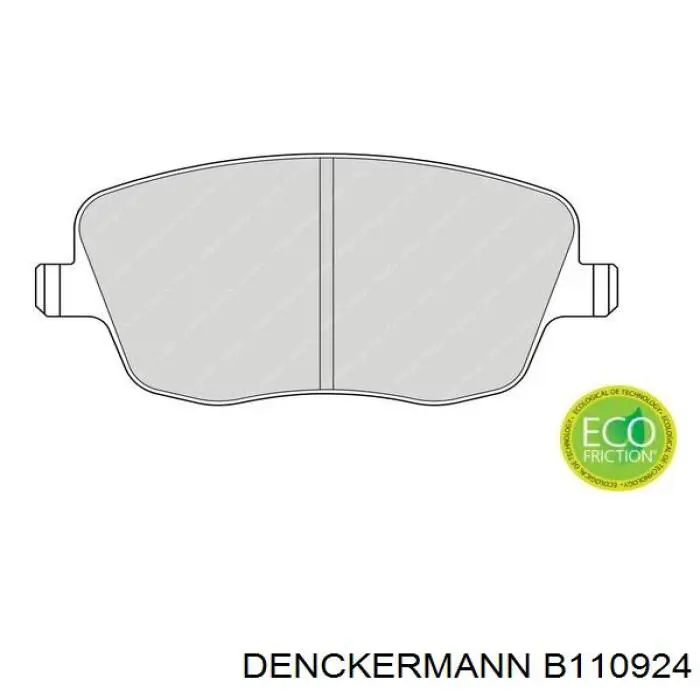 Колодки Denckermann B110924 цена, от 19.70 USD