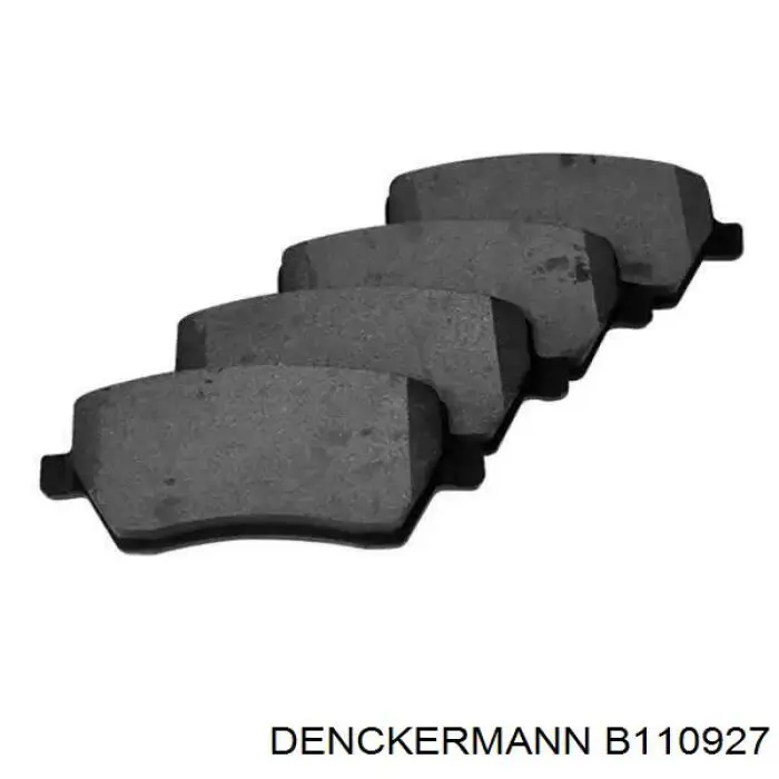 Купить B110927 Denckermann Колодки тормозные