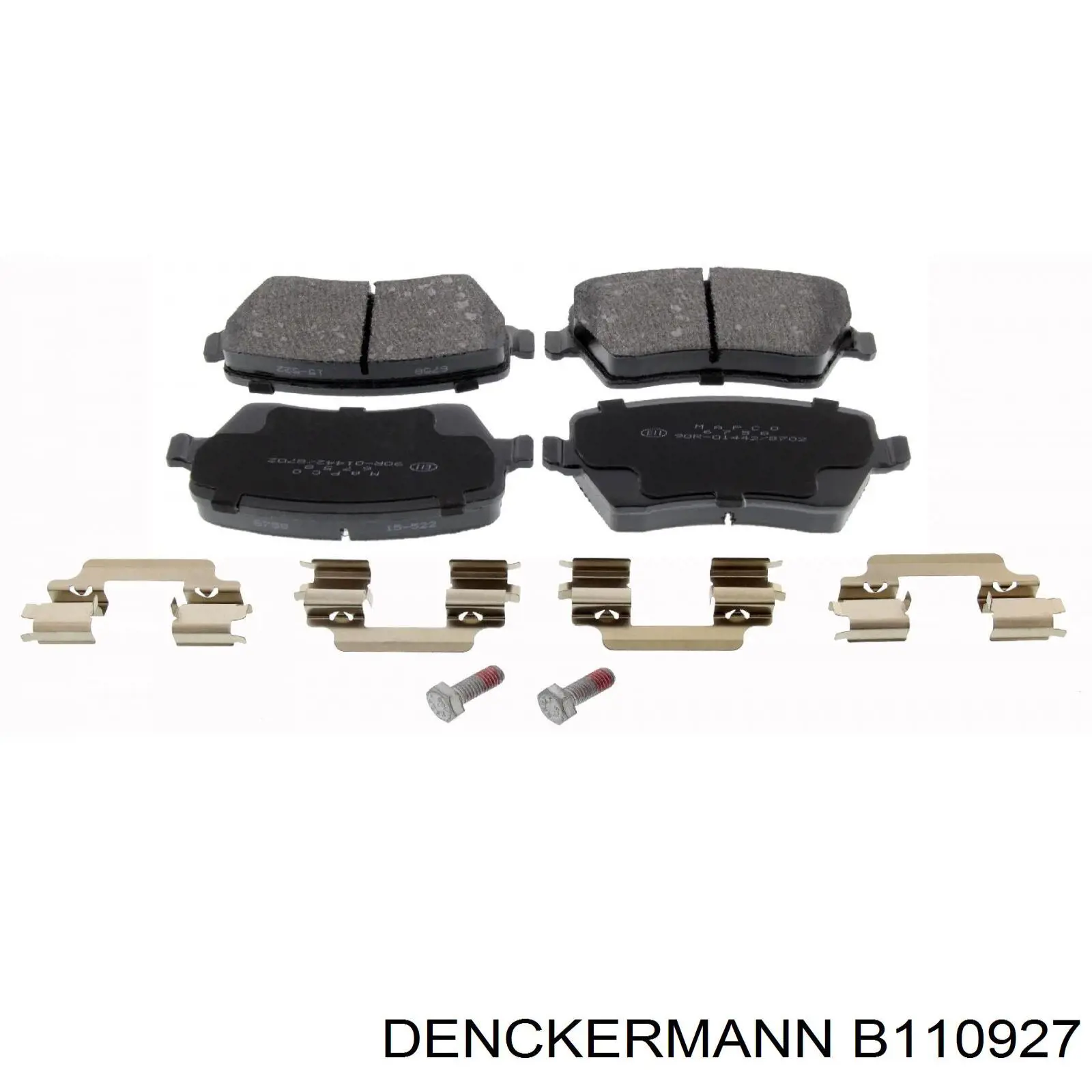 Колодки Denckermann B110927 цена, от 17.38 USD