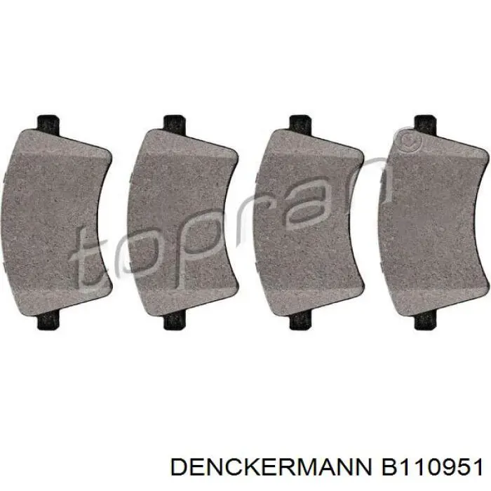 Колодки Denckermann B110951 цена, от 20.18 USD
