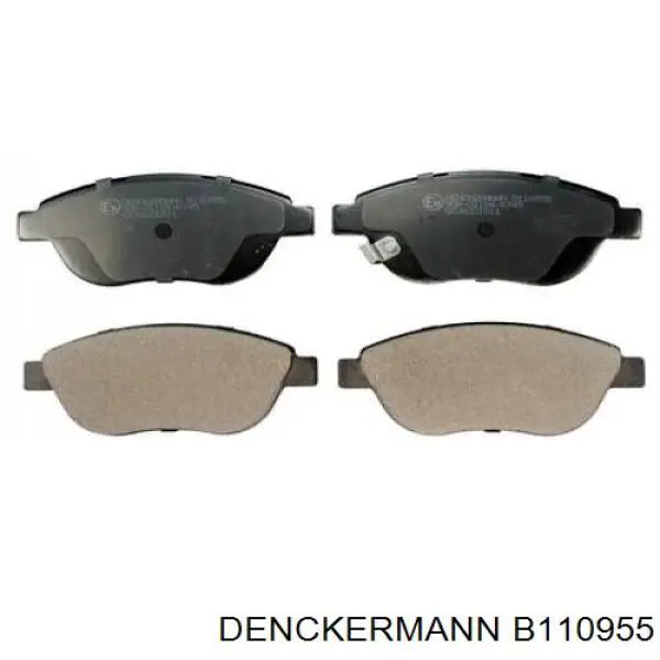 B110955 Denckermann передние тормозные колодки