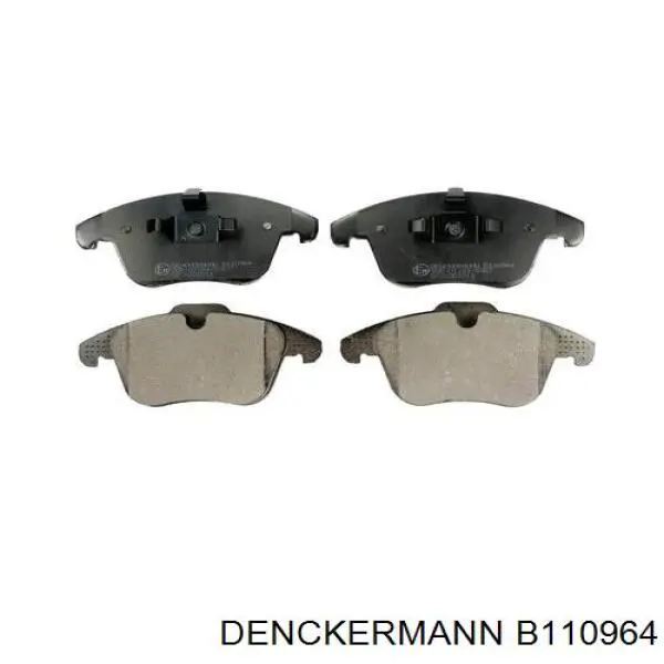 B110964 Denckermann колодки тормозные передние дисковые