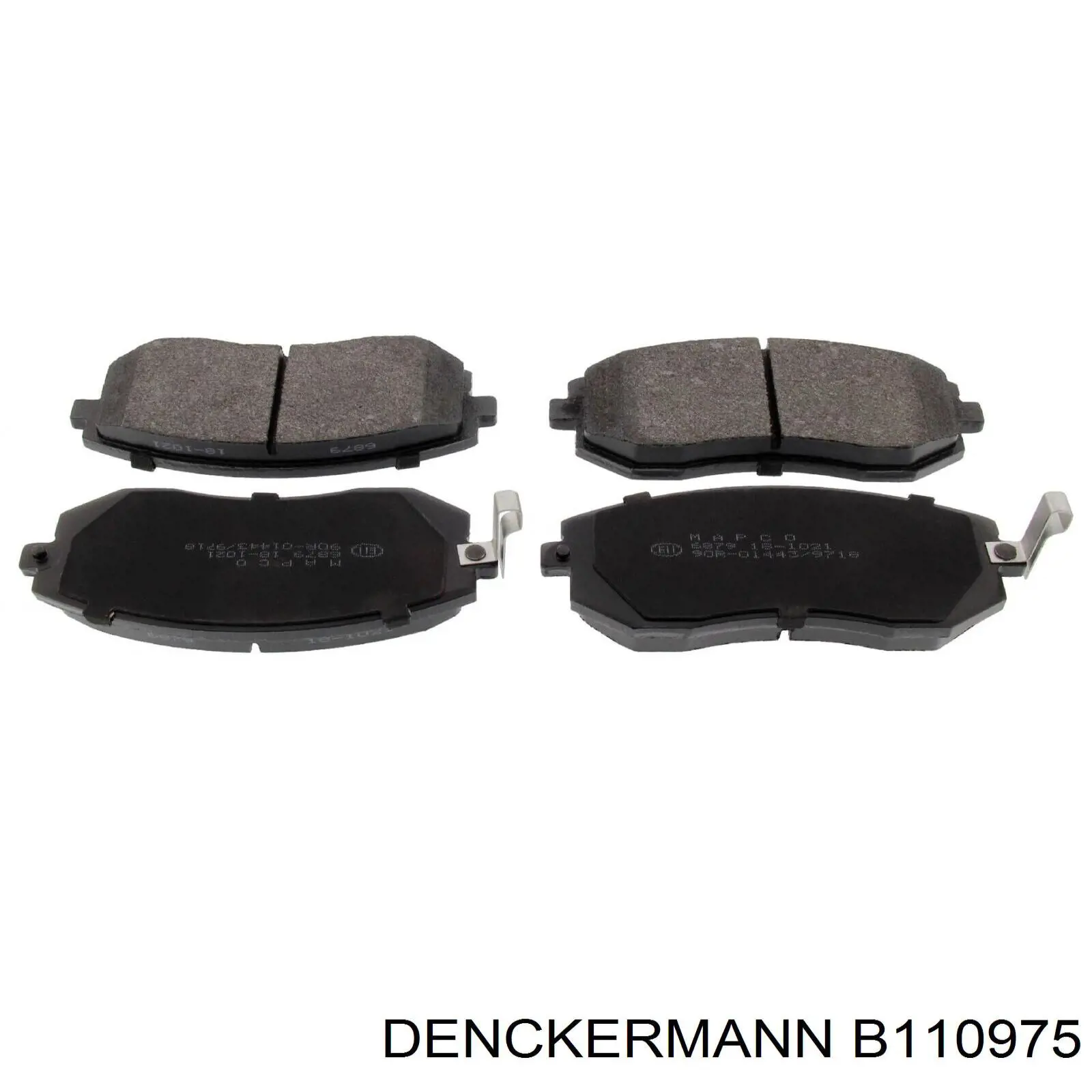 Колодки Denckermann B110975 цена, от 23.76 USD