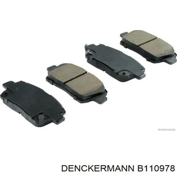 Колодки Denckermann B110978 цена, от 24.24 USD