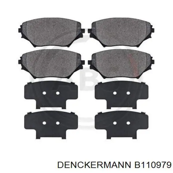 Колодки Denckermann B110979 цена, от 21.06 USD