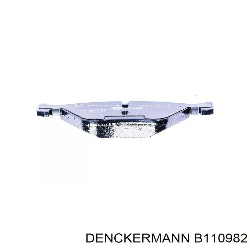 Колодки Denckermann B110982 цена, от 28.30 USD