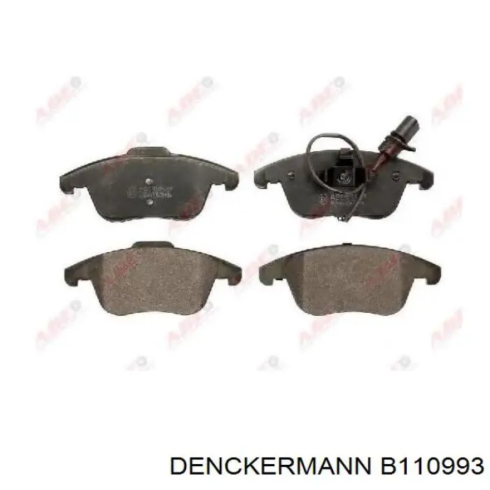 Передние тормозные колодки B110993 Denckermann