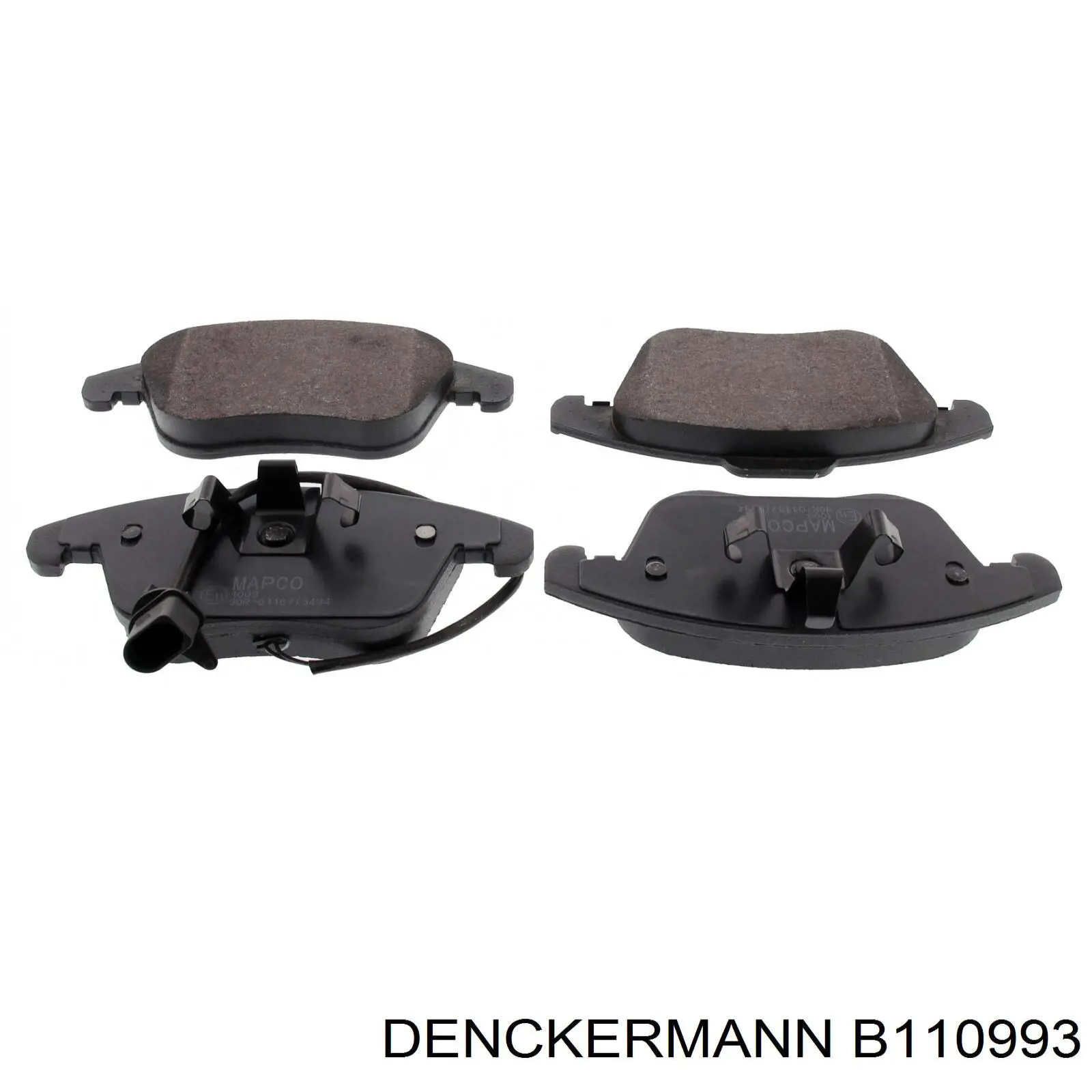 Колодки Denckermann B110993 цена, от 26.82 USD