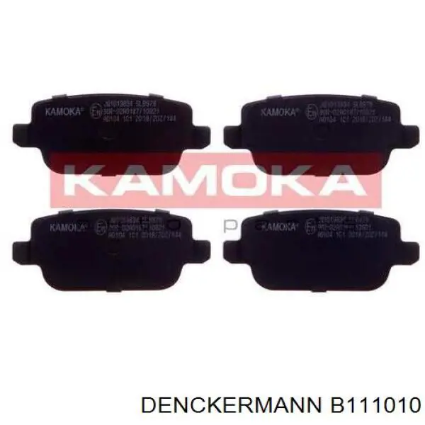 Колодки дисковые  Denckermann B111010 цена, от 22.93 USD