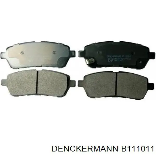 Передние тормозные колодки B111011 Denckermann