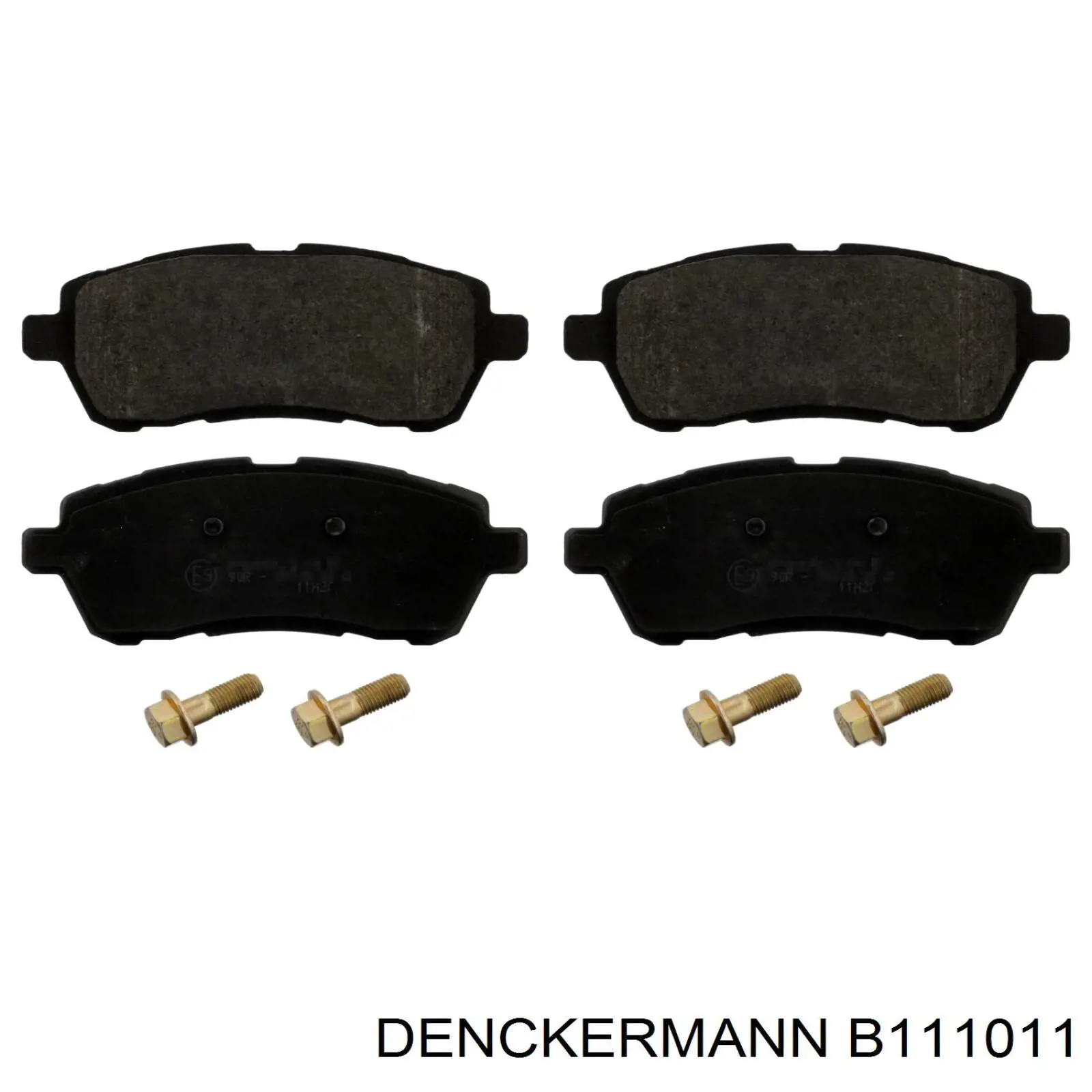B111011 Denckermann Колодки передние