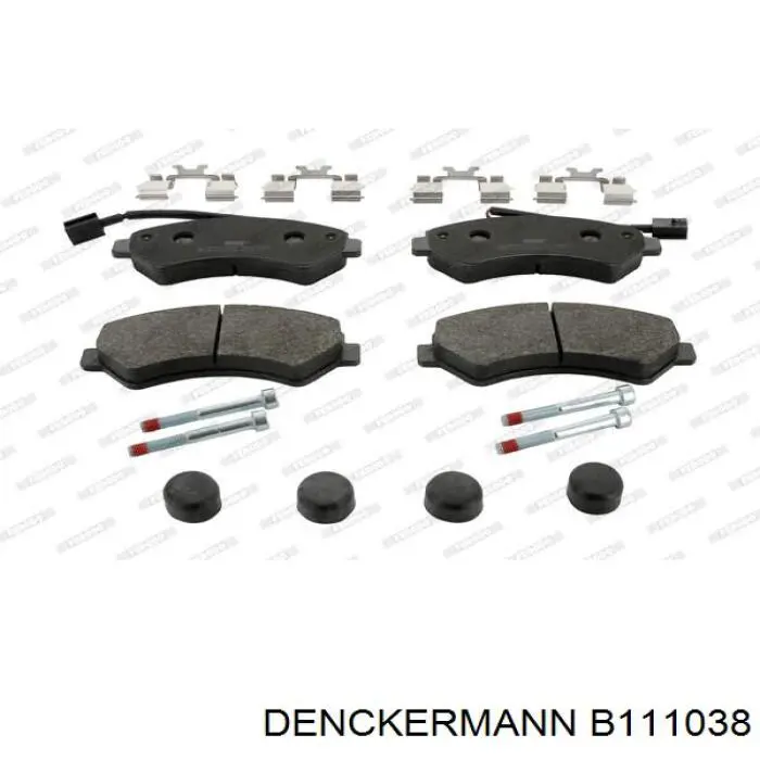 Колодки Denckermann B111038 цена, от 25.88 USD