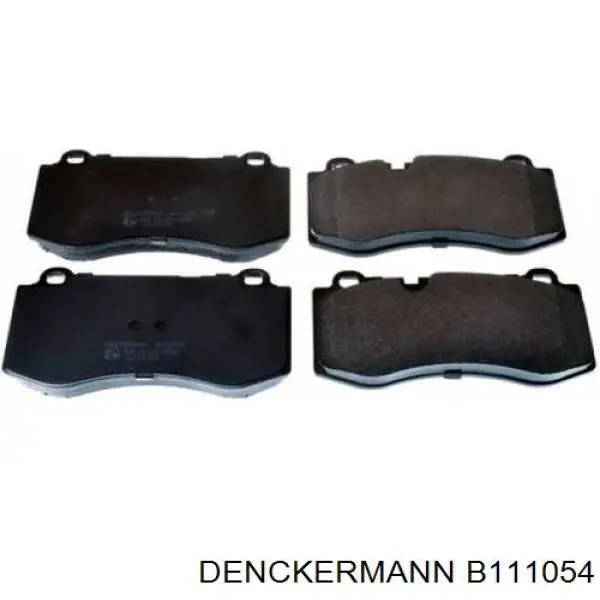 B111054 Denckermann колодки тормозные передние дисковые