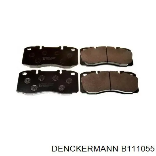 B111055 Denckermann sapatas do freio dianteiras de disco