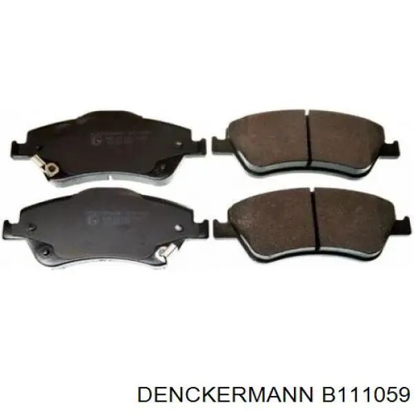 B111059 Denckermann Колодки передние