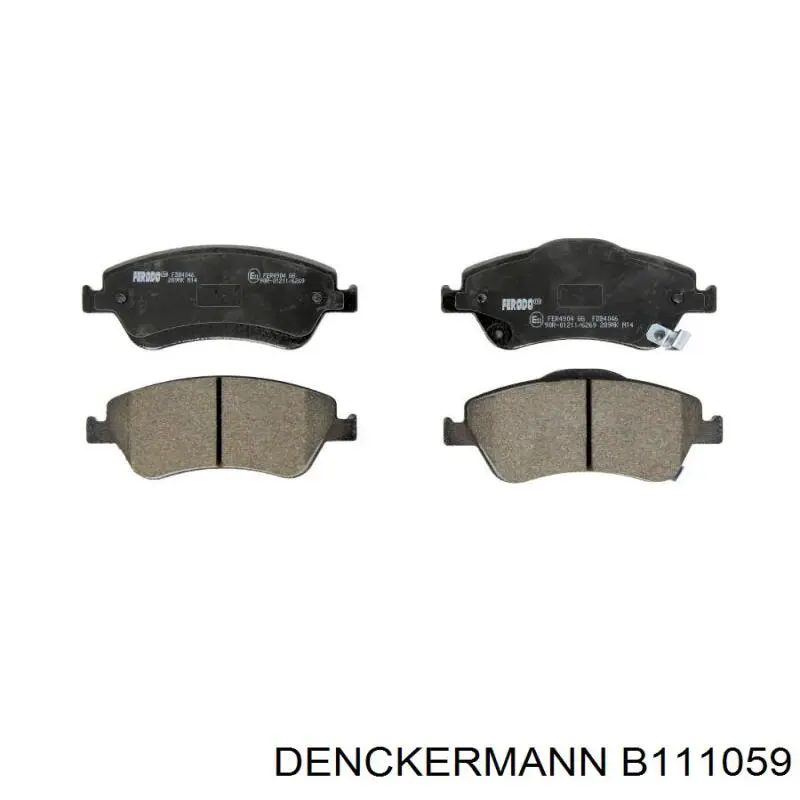 Колодки Denckermann B111059 цена, от 20.85 USD