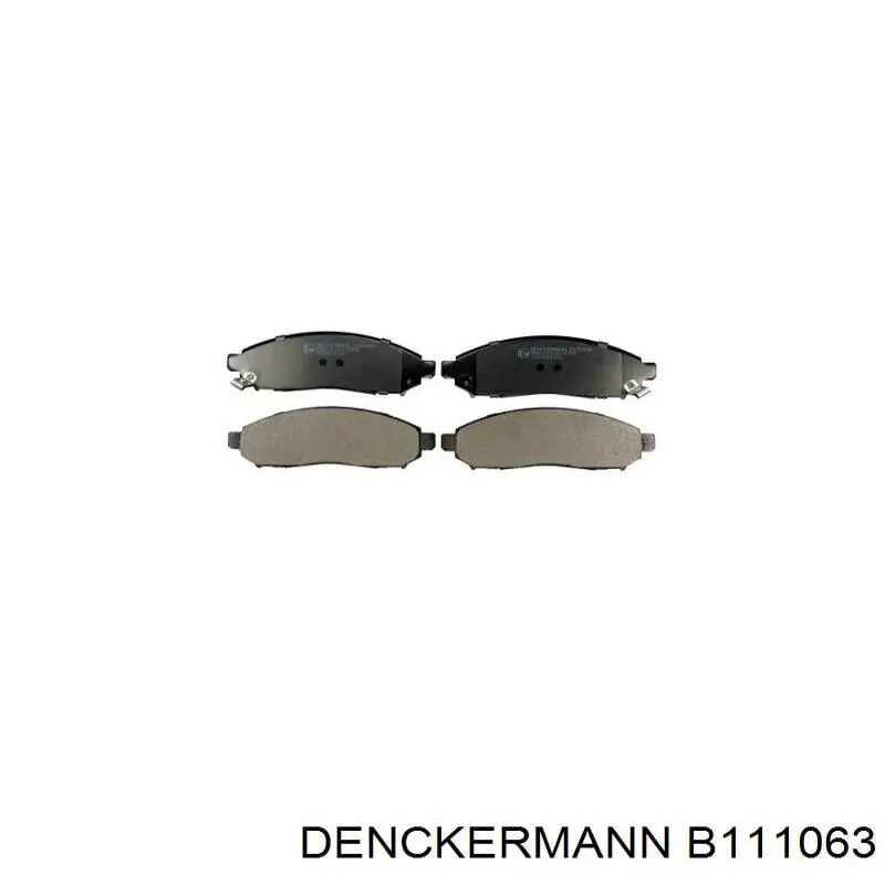 Колодки Denckermann B111063 цена, от 20.38 USD
