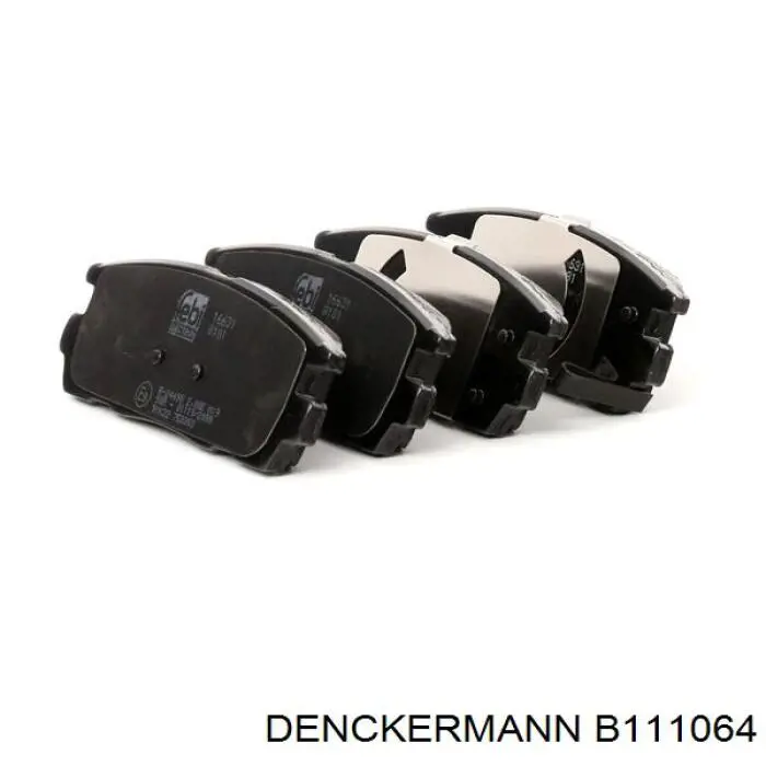 Колодки дисковые  Denckermann B111064 цена, от 17.75 USD