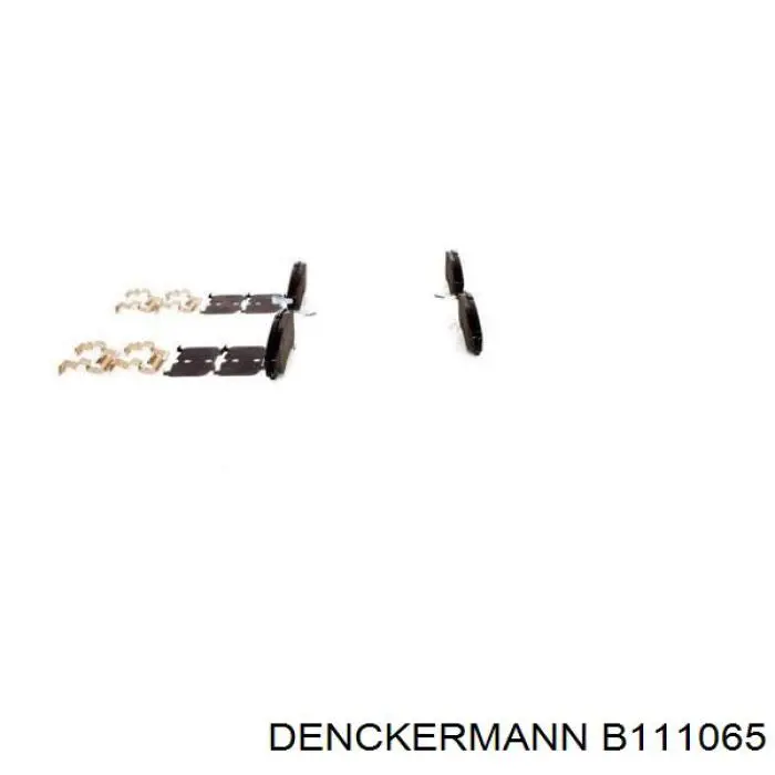 Колодки Denckermann B111065 цена, от 21.62 USD