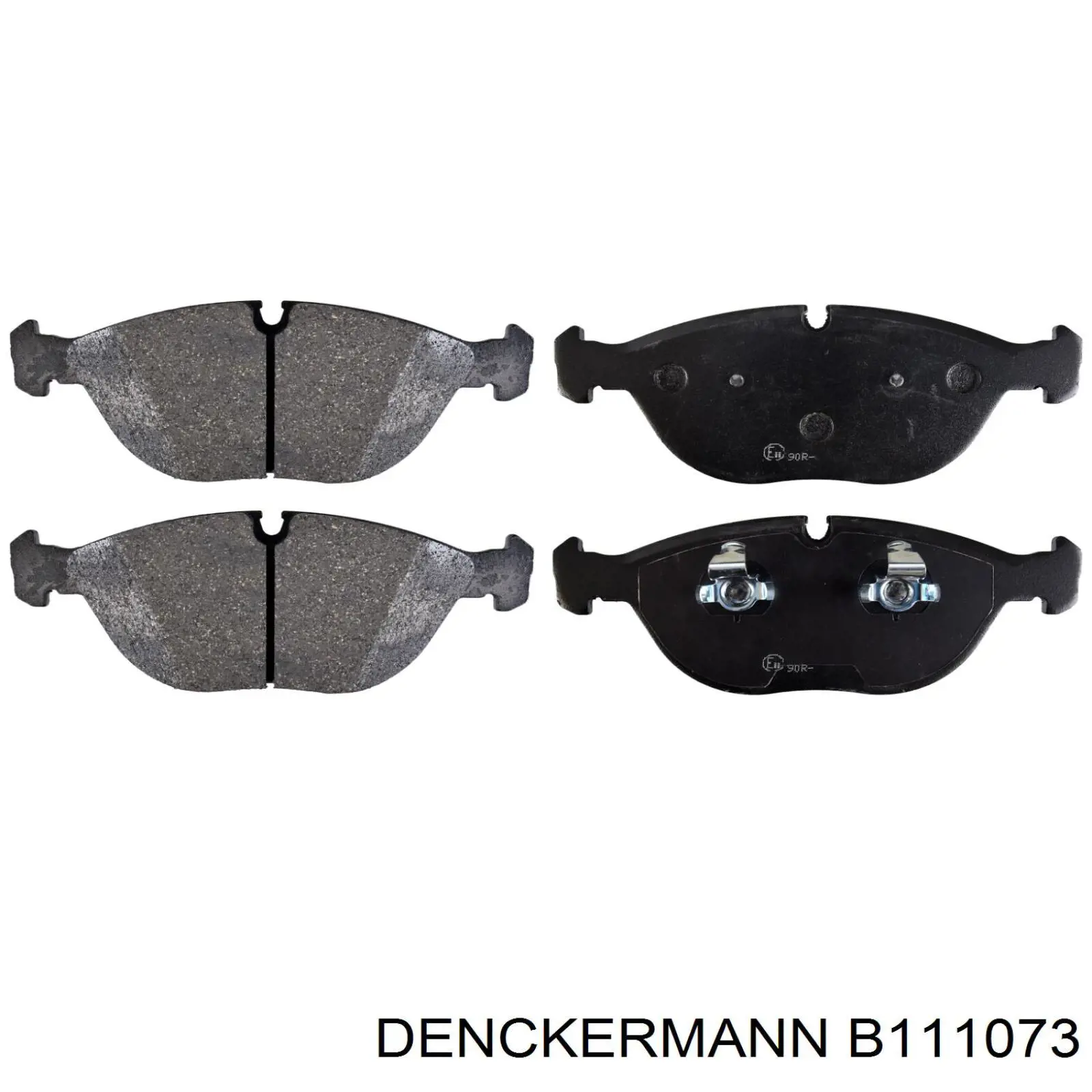 Купить B111073 Denckermann Колодки тормозные