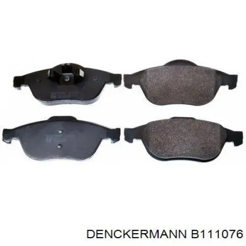B111076 Denckermann колодки тормозные передние дисковые
