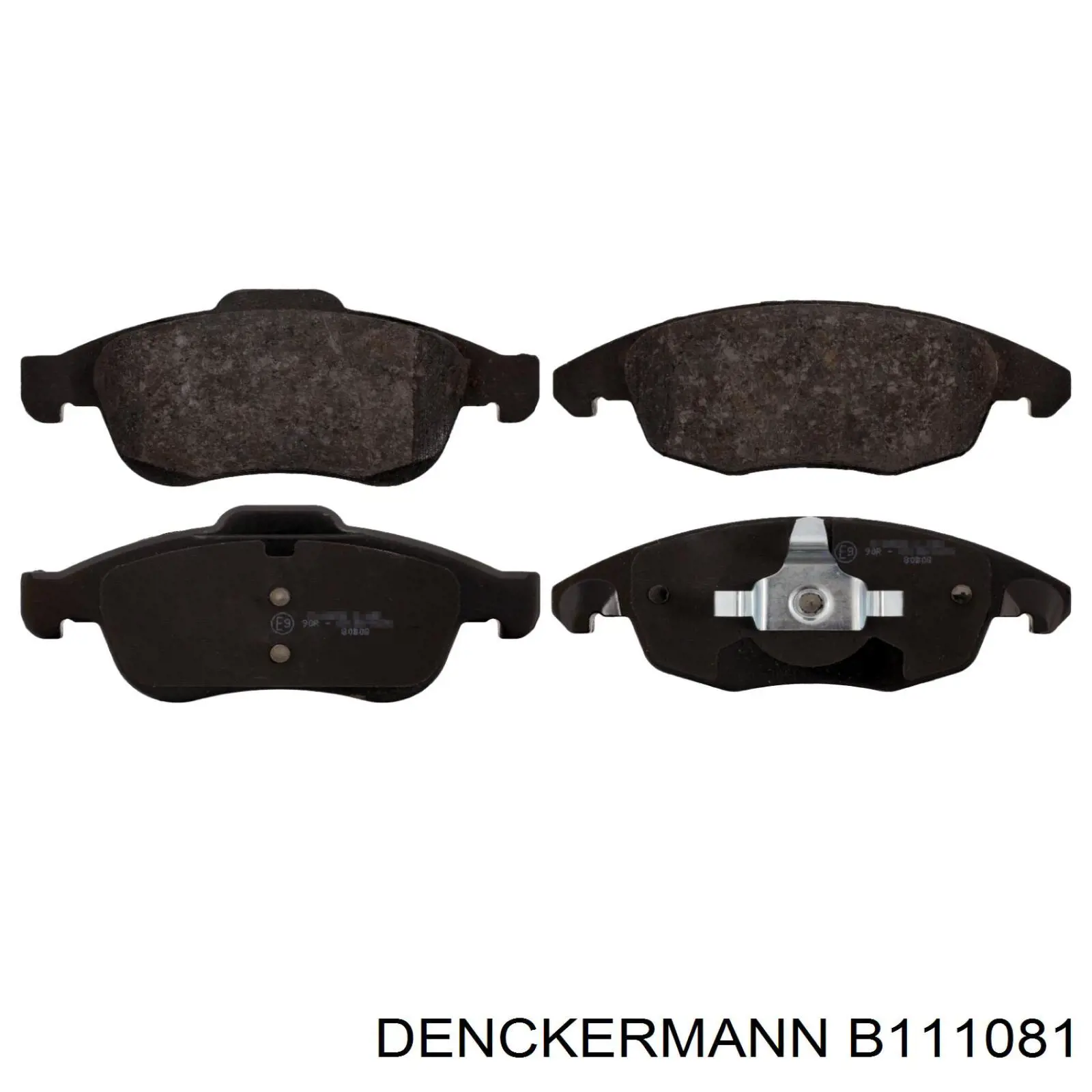 Купить B111081 Denckermann Колодки тормозные