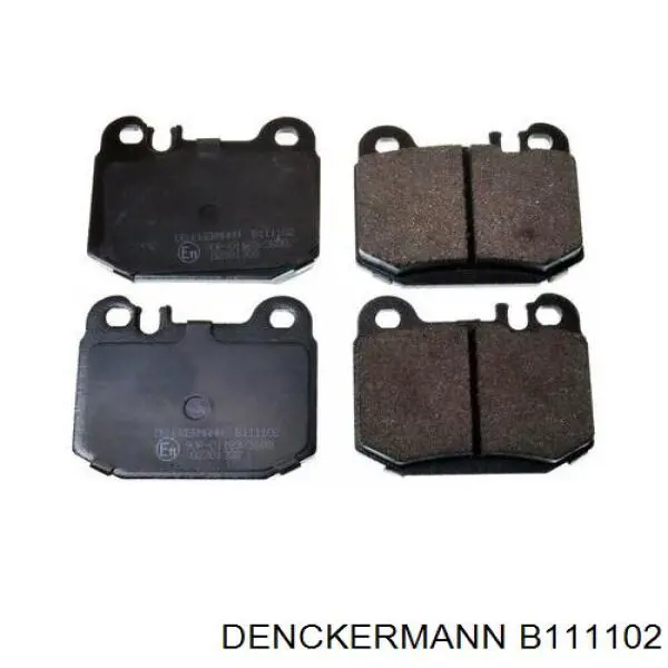 Колодки дисковые  Denckermann B111102 цена, от 17.70 USD