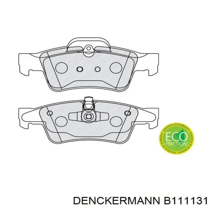 Колодки дисковые  Denckermann B111131 цена, от 25.99 USD