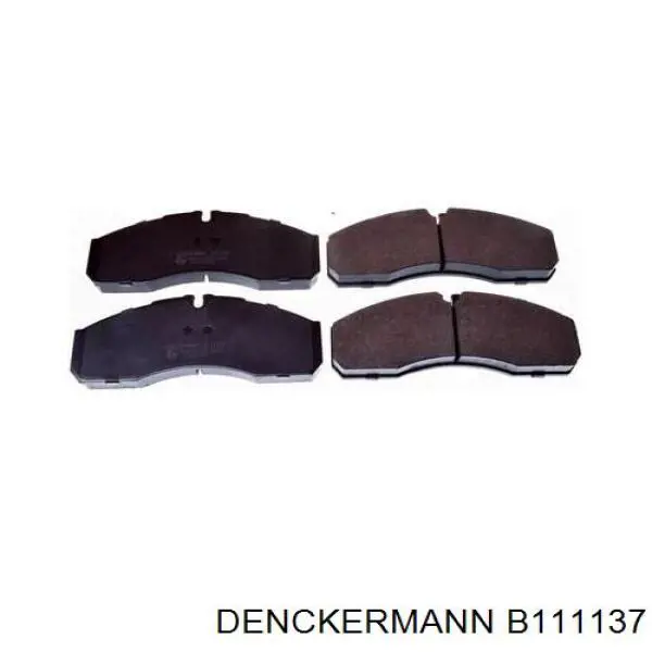 B111137 Denckermann sapatas do freio dianteiras de disco