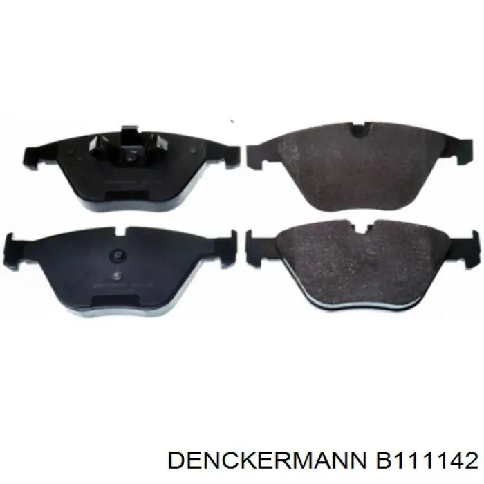 B111142 Denckermann sapatas do freio dianteiras de disco