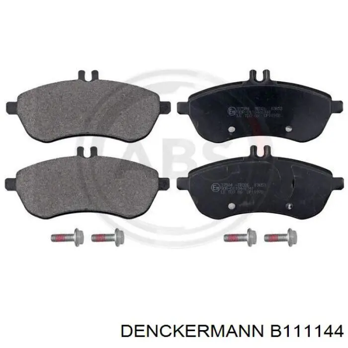 Колодки Denckermann B111144 цена, от 29.60 USD
