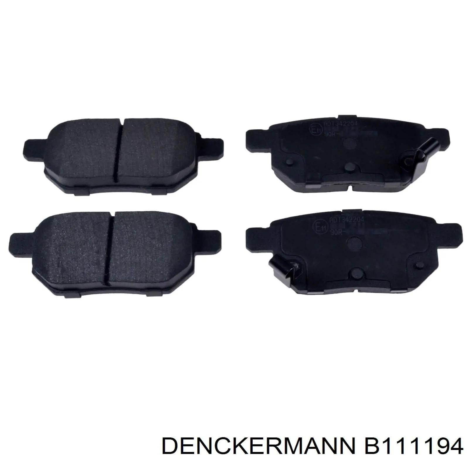 Колодки дисковые  Denckermann B111194 цена, от 18.69 USD