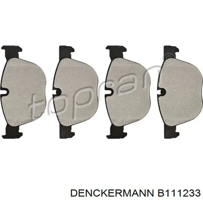 Купить B111233 Denckermann Колодки тормозные