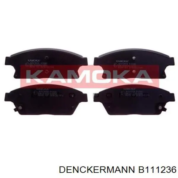 Pastillas de freno delanteras B111236 Denckermann