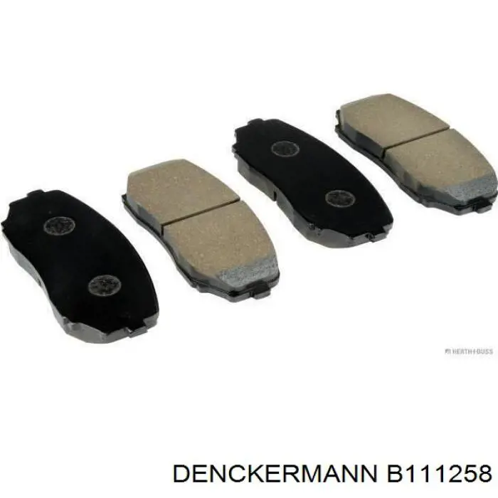 B111258 Denckermann Колодки передние