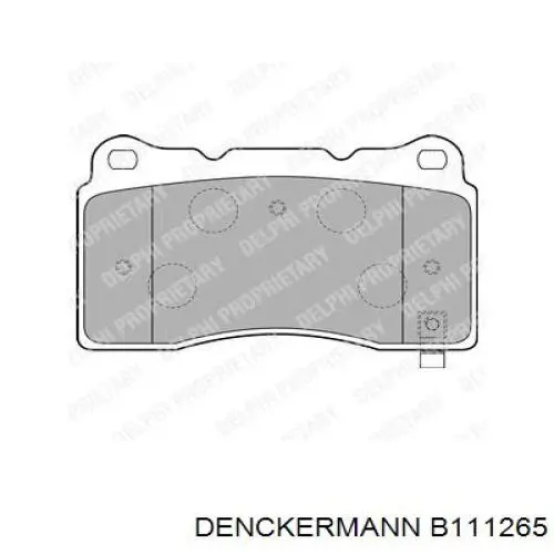 Колодки Denckermann B111265 цена, от 23.83 USD