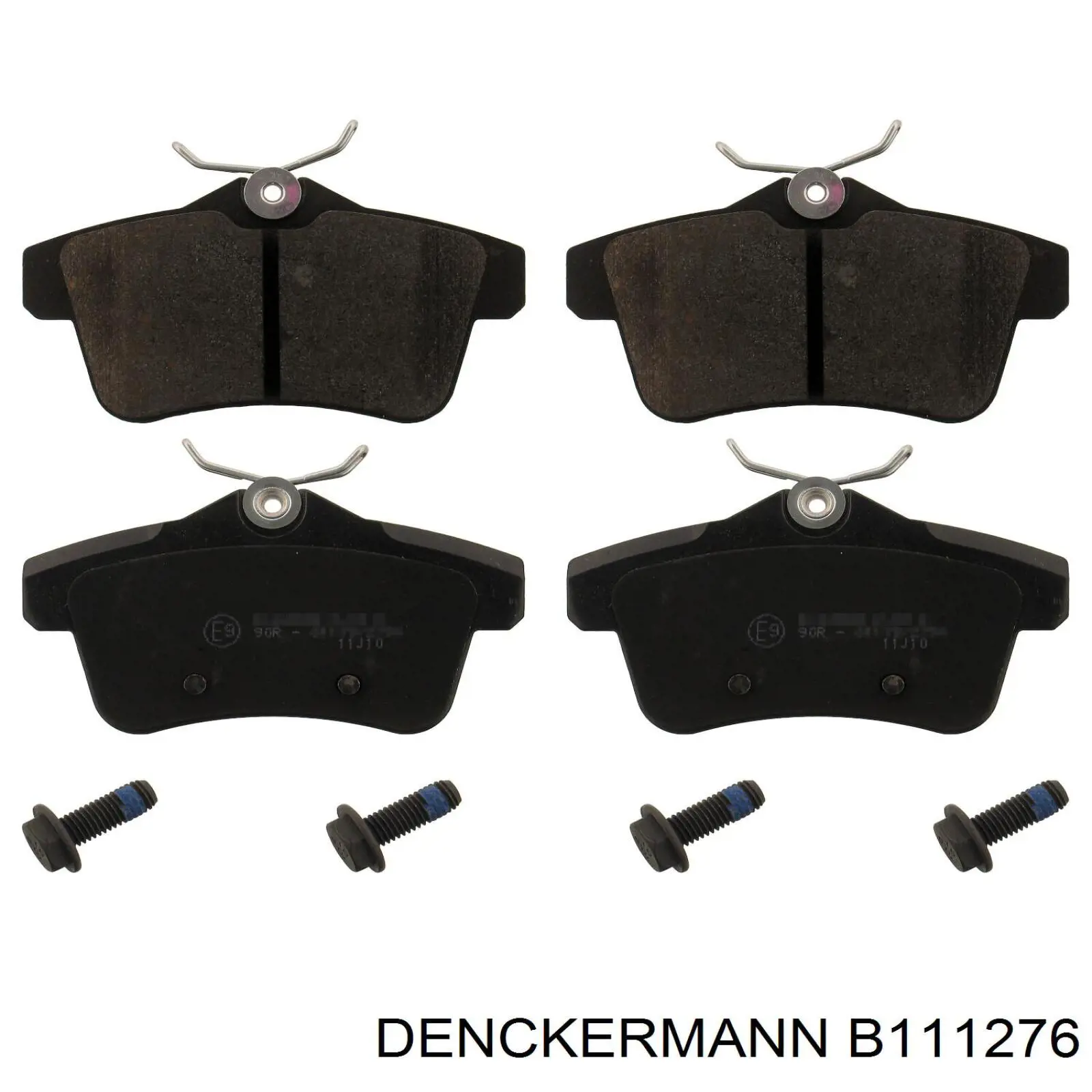 Задние дисковые колодки Denckermann B111276