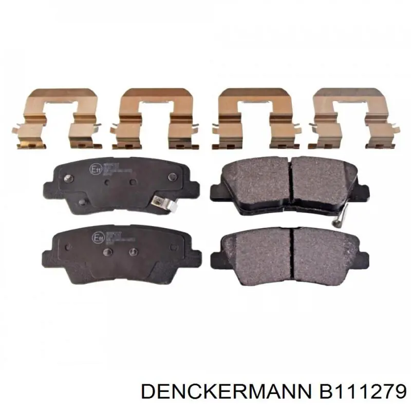Колодки дисковые  Denckermann B111279 цена, от 16.47 USD