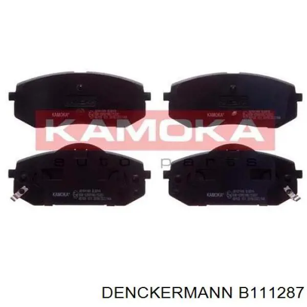 Купить B111287 Denckermann Колодки тормозные
