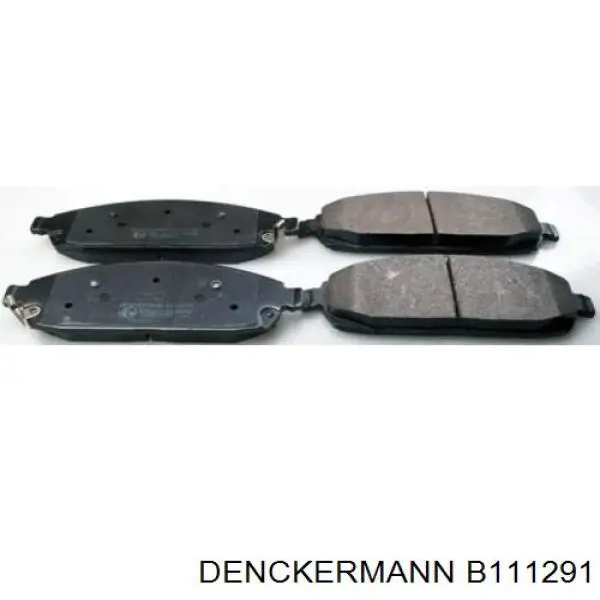 B111291 Denckermann sapatas do freio dianteiras de disco